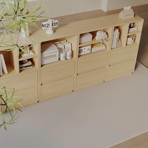 Modern Locker 3d model