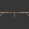 Durable Metal Cross Support Bars For Furniture Assembly And Structural Use