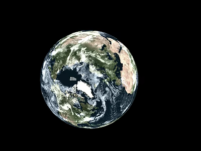 Modern ornaments Earth ornaments 3d model