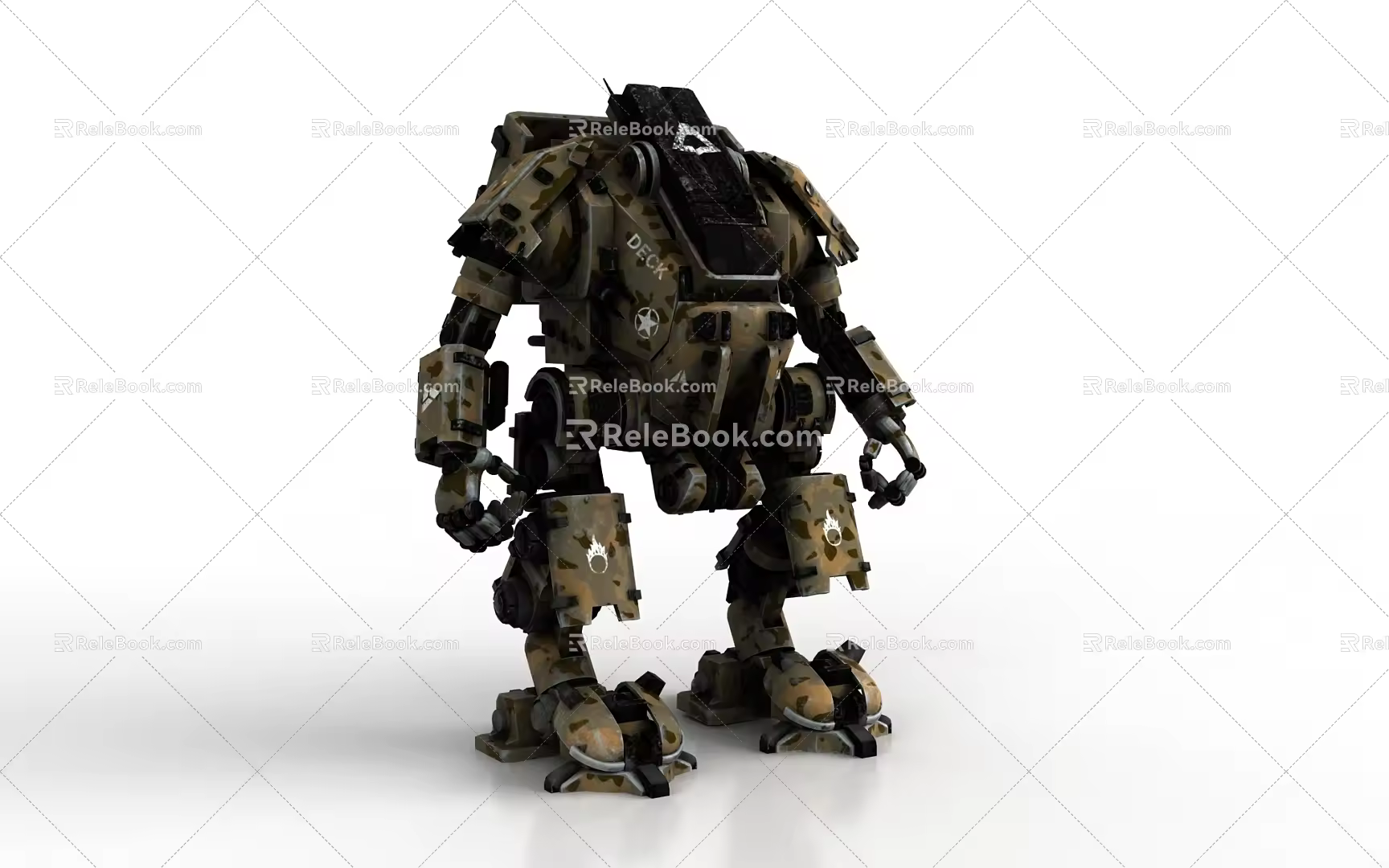 Robot Military Robot Mecha 3d model
