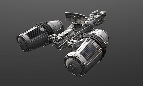 Rebel Tanker Spaceship 3d model