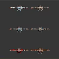Male Fantasy Game Characters In Different Armor With Arms Outstretched