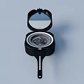 Outdoor Adventure Themed Ornament Decoration Set With Open Compass And Dial