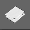 Two Spiral Notebooks With Lined Pages And Small Stickers On Blue Background