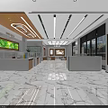 Bank of China Modern Building With Glass Facade And Storefront Entrance In Urban Square