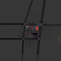 Modern Industrial Factory Building Featuring Multi Story Structure Large Glass Windows And Roadside Vehicles