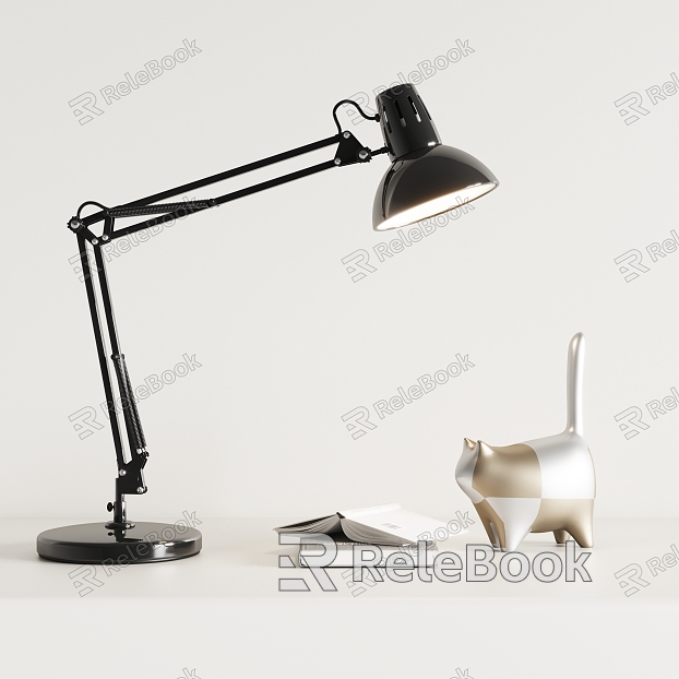 Table Lamp Reading Lamp Desk Lamp Simple Table Lamp Book Ornaments model