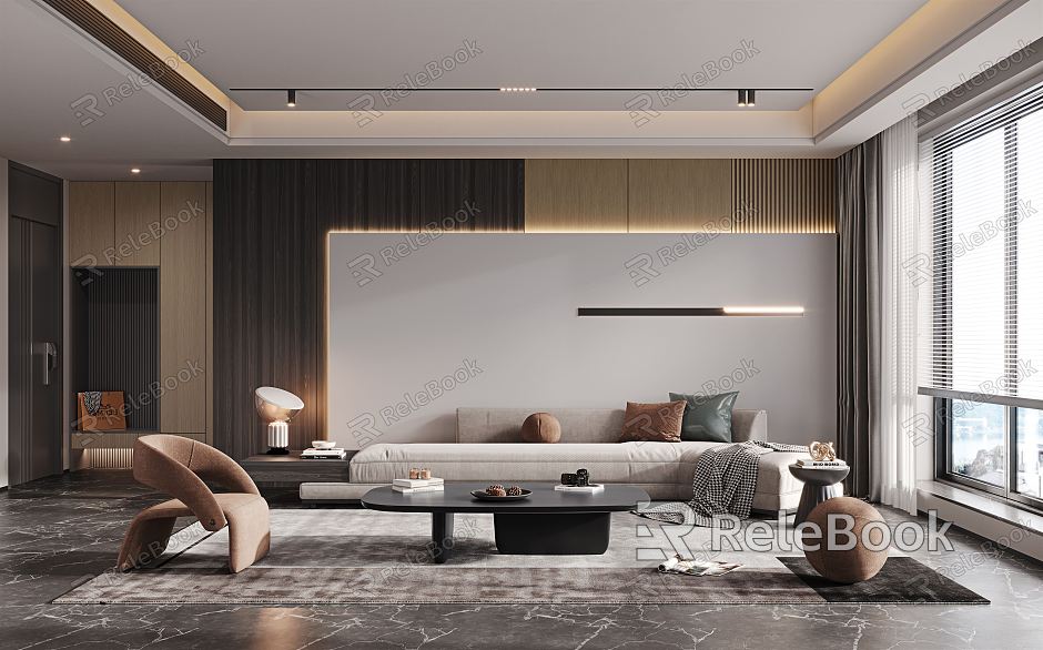 Modern Poliform living room model