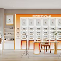 Modern Studio Cosmetics Store Studio 3d model