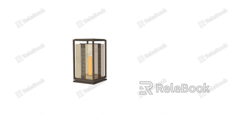 New Chinese Landscape Lamp model