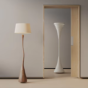 Modern floor lamp 3d model