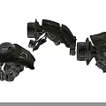Mechanical Character And Biological Creature Design With Intricate Features And Organic Details