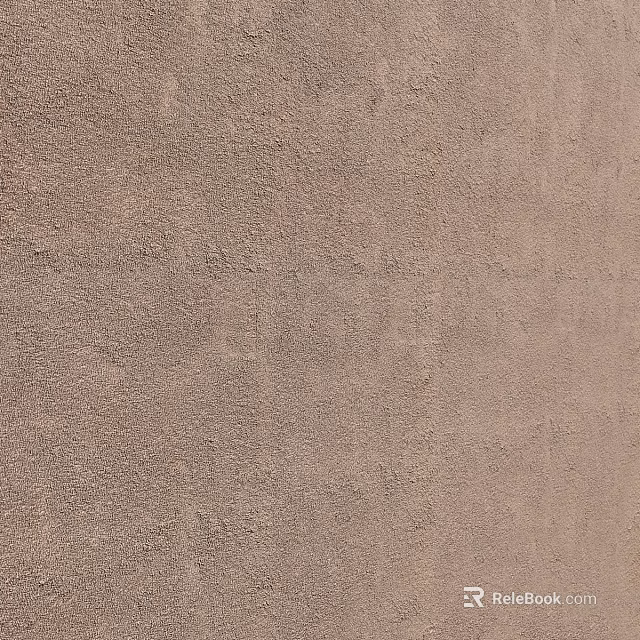 Brown Textured Component Features Rough Surface And Woven Architectural Decorative Design 3d model