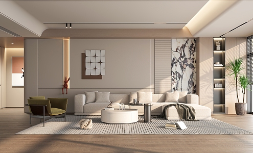 Living room 3d model