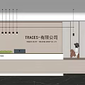 Modern Reception Desk Reception Desk 3d model
