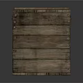 Two Vintage Wooden Storage Chests As Rustic Home Furniture With Decorative Details