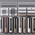Air Conditioner Fans Various Types With Modern Design And Different Styles For Home Use