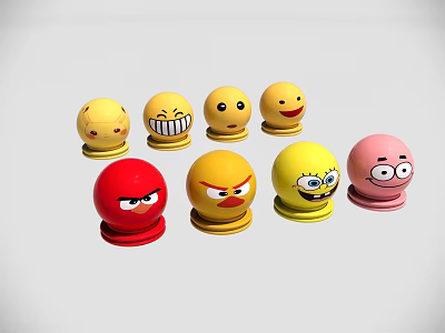 Various Road Facilities Including Street Lights Traffic Signs And Safety Barriers 3d model