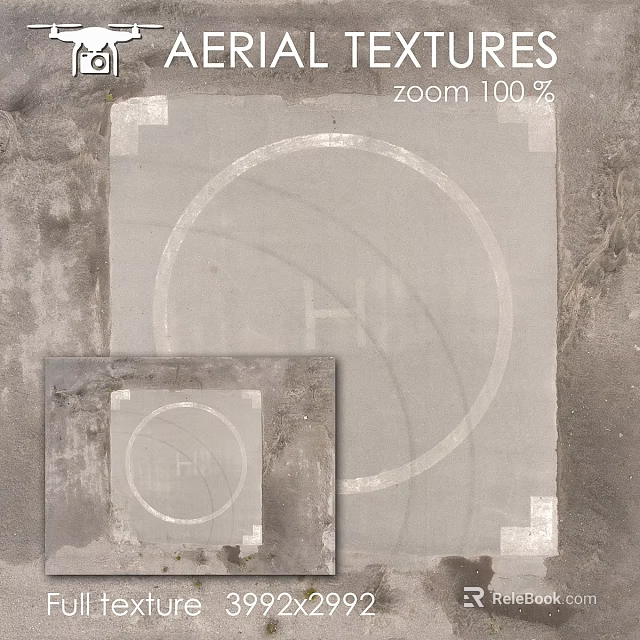 Structural Component With Circular Design Marked HL And Square Frame On Ground 3d model