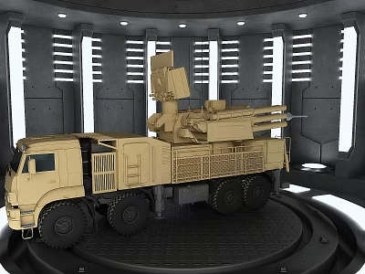 Modern Russian Missile Collection Air Defense Missile Missile Launcher Hot Weapon Depot Russian Missile 3d model