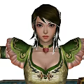 Modern Game Character Three Kingdoms Unparalleled Character Woman 3d model