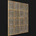 Modern partition screen partition 3d model