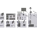 Household Appliances Solar Energy Components Modular Design And Installation Layout