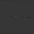 Black Metal Chain Industrial Equipment With Curved Shape Shiny Reflective Surface Isolated On White Background