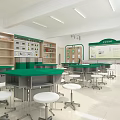 Post Office Classroom Wen Chuang 3d model