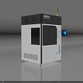 MEVION Modern Industrial Equipment With Black White Design Green Indicator And Blue Screen