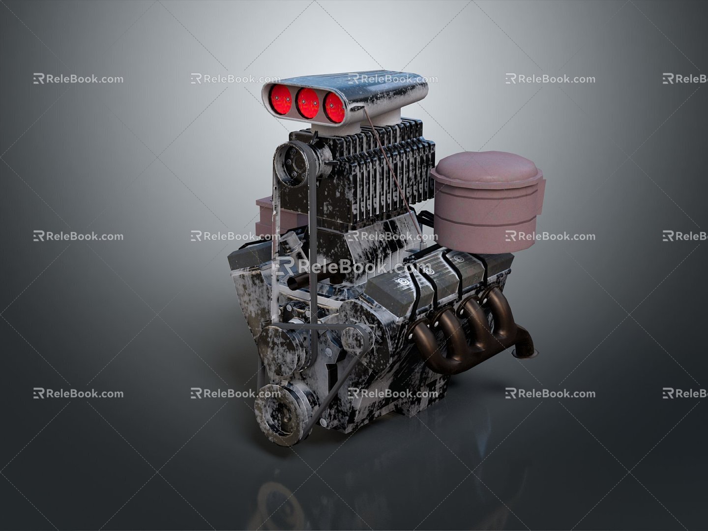 Engine Racing Engine Racing Engine Car Engine 3d model