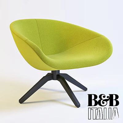 Modern leisure chair B B italia 3d model