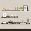 Modern ornaments combination 3d model