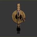 blowtorch fire lamp gasoline blowtorch kerosene blowtorch blowpipe modern weapon hot weapon hot weapon gun 3d model