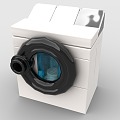 Lego toy building blocks home appliance washing machine 3d model