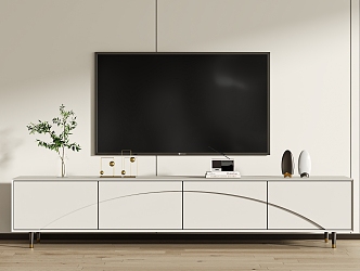 Minotti TV cabinet 3d model