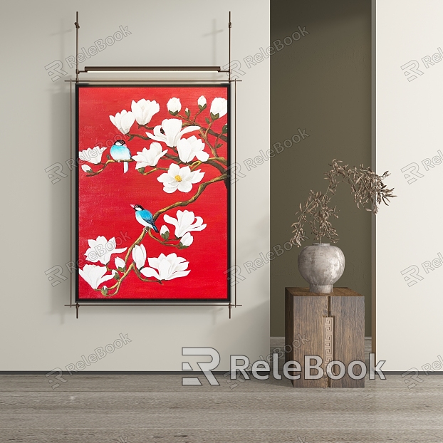 New Chinese Abstract Hanging Painting model