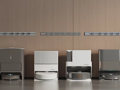 Modern Household Electrical Appliances With Various Designs And Colors For Daily Home Use 3d model
