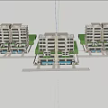 Luxury Detached Villa With Modern Multi story Design Large Windows Balconies And Lawn Area