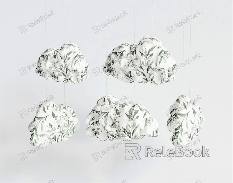 Modern Chandelier Paper Chandelier Cloud Chandelier model