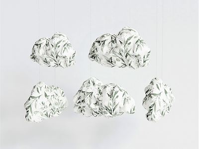 Modern Chandelier Paper Chandelier Cloud Chandelier model