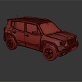 Golden SUV Featuring Roof Rack Alloy Wheels Sleek Body Lines and Modern Grille