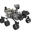 Mars probe 3d model