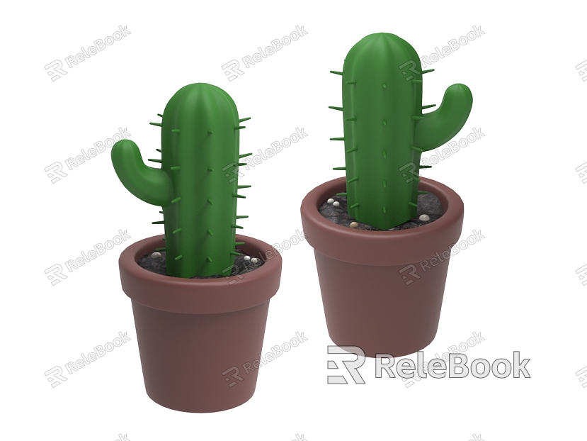 ornaments cactus model