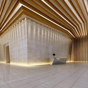 Hall 3d model