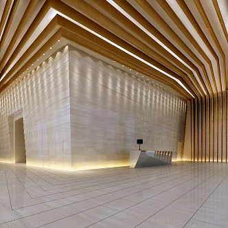 Hall 3d model