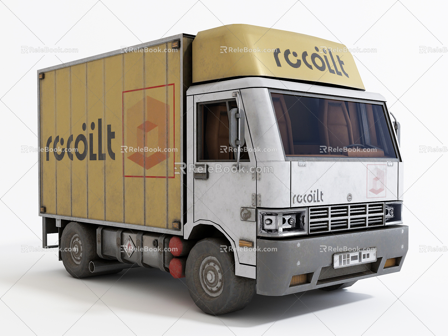 modern truck 3d model