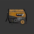 Yellow Black RP3500 Generator With Portable Design And Wheels For Power Supply