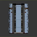 Sci-fi Corridor Sci-fi Capsule Space Capsule Hibernation Cabin Freezing Cabin Rest Cabin Rest Capsule 3d model