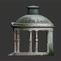 Dome Architecture Dome Pavilion Pavilion European Castle 3d model